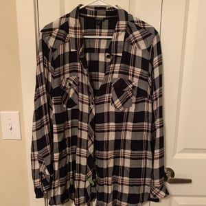 Plaid Button Down
